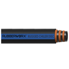 Industrial Water Discharge Hose | Heavy-Duty EPDM Tube & Cover | For Chiller Applications | Textile Reinforced | 2" ID x 2.48" OD | 150 PSI