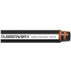 Heavy-Duty Abrasion Resistant Hose for Frac Sand & Dry Cement Transfer: , 4" ID x 4.69" OD, 150 PSI, -40°F to 180°F