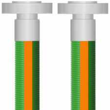 UHMW Chemical Hoses with Fix x Float Stainless Flanges